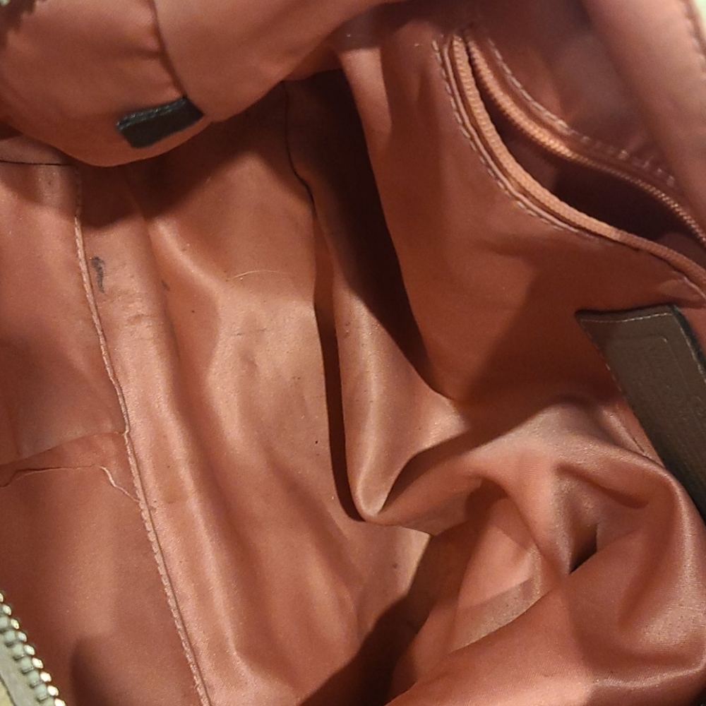 Coach Kristin Sequin opt art shoulder/hobo purse - Picture 9 of 10